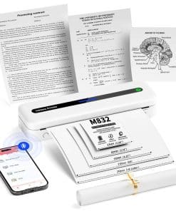 Impresora portátil PhoFuta, M832 Impresoras inalámbricas