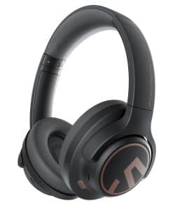 Audífonos con cancelación de ruido activa híbrida -Negro