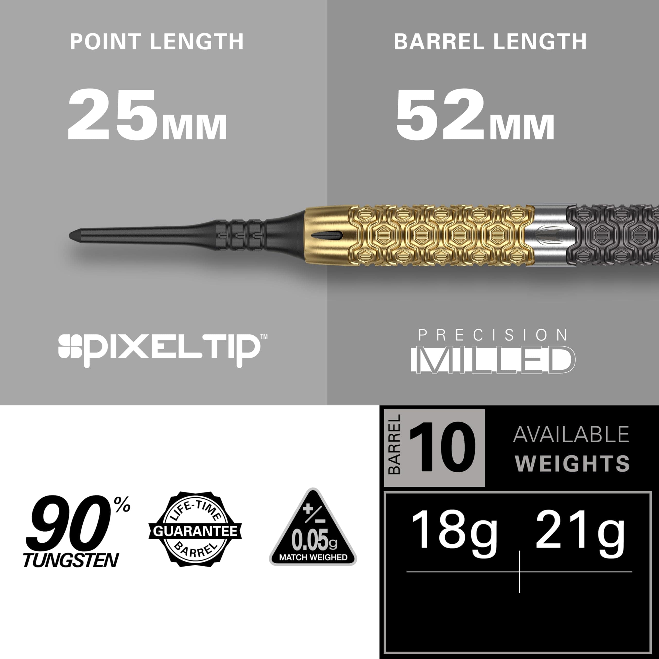 Set de dardos suaves TARGET Darts Cult Envy 10 21G de - Imagen 3