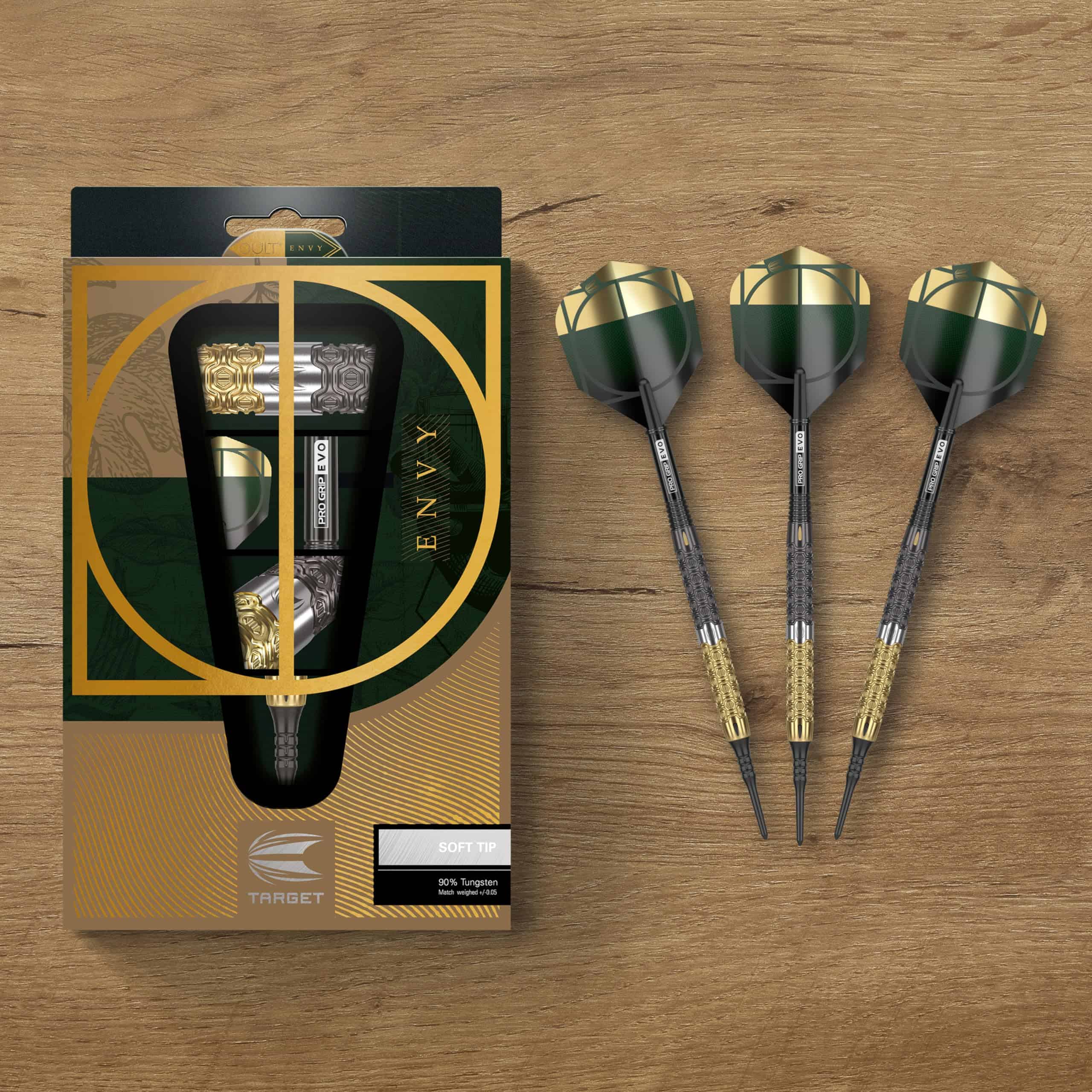 Set de dardos suaves TARGET Darts Cult Envy 10 21G de - Imagen 7