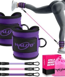Bandas de Resistencia para Tobillo WALITO con Puños, Bandas