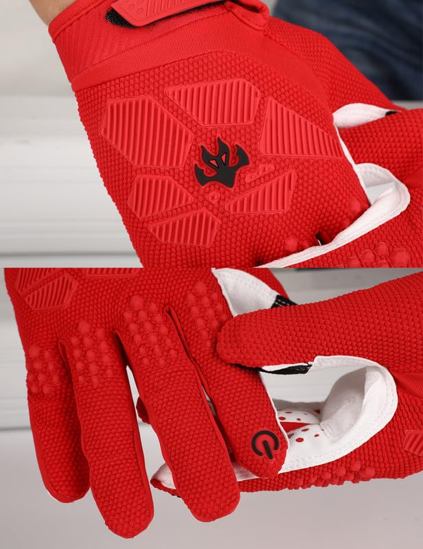 Guantes de Motocicleta QUENLOOP para Hombre Mujer Con Dedos - Imagen 5