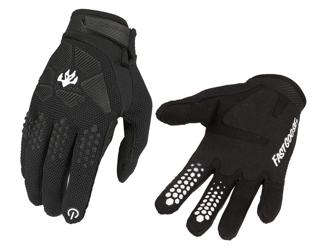 Guantes de Motocicleta QUENLOOP para Hombre Mujer Con Dedos