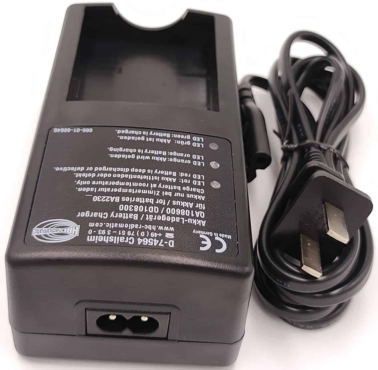 Cargador de batería HBC D-74564 para BA223030 2.1Ah 36V - Imagen 5
