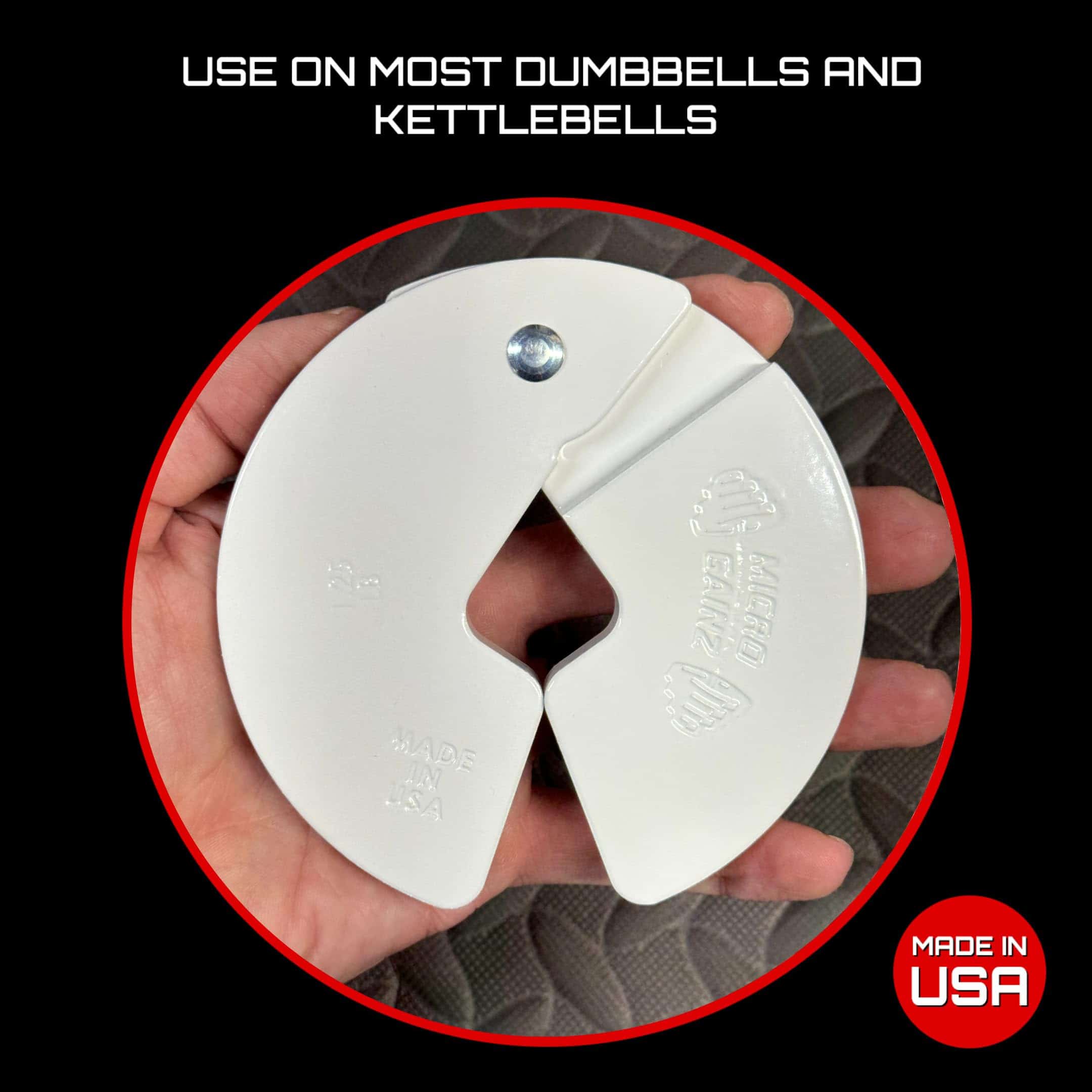 Micro Gainz Placa de Peso Fraccional para Mancuernas de - Imagen 6