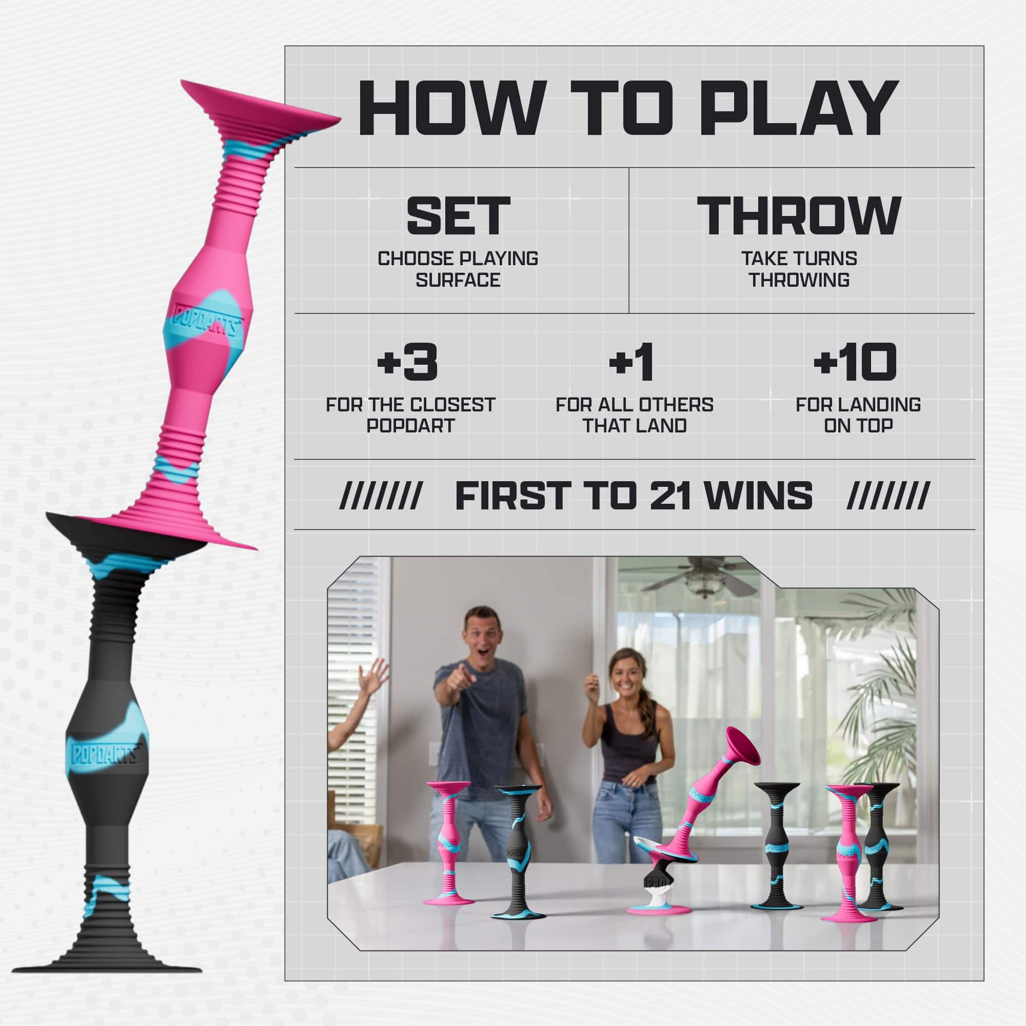 Juego de Popdarts PRO Pack (Rizzle) - Juego de lanzamiento - Imagen 5