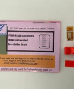 Paquete Doble de Etiquetas de Reinicio Fácil para Fusor