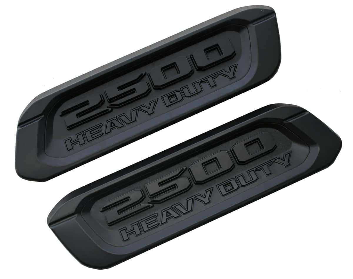 2pack Nuevos Emblemas Pesados de 2500 Lado Izquierdo - Imagen 4