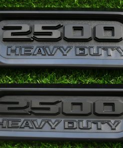 2pack Nuevos Emblemas Pesados de 2500 Lado Izquierdo