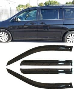 Deflector de ventanilla lateral a prueba de agua y sol