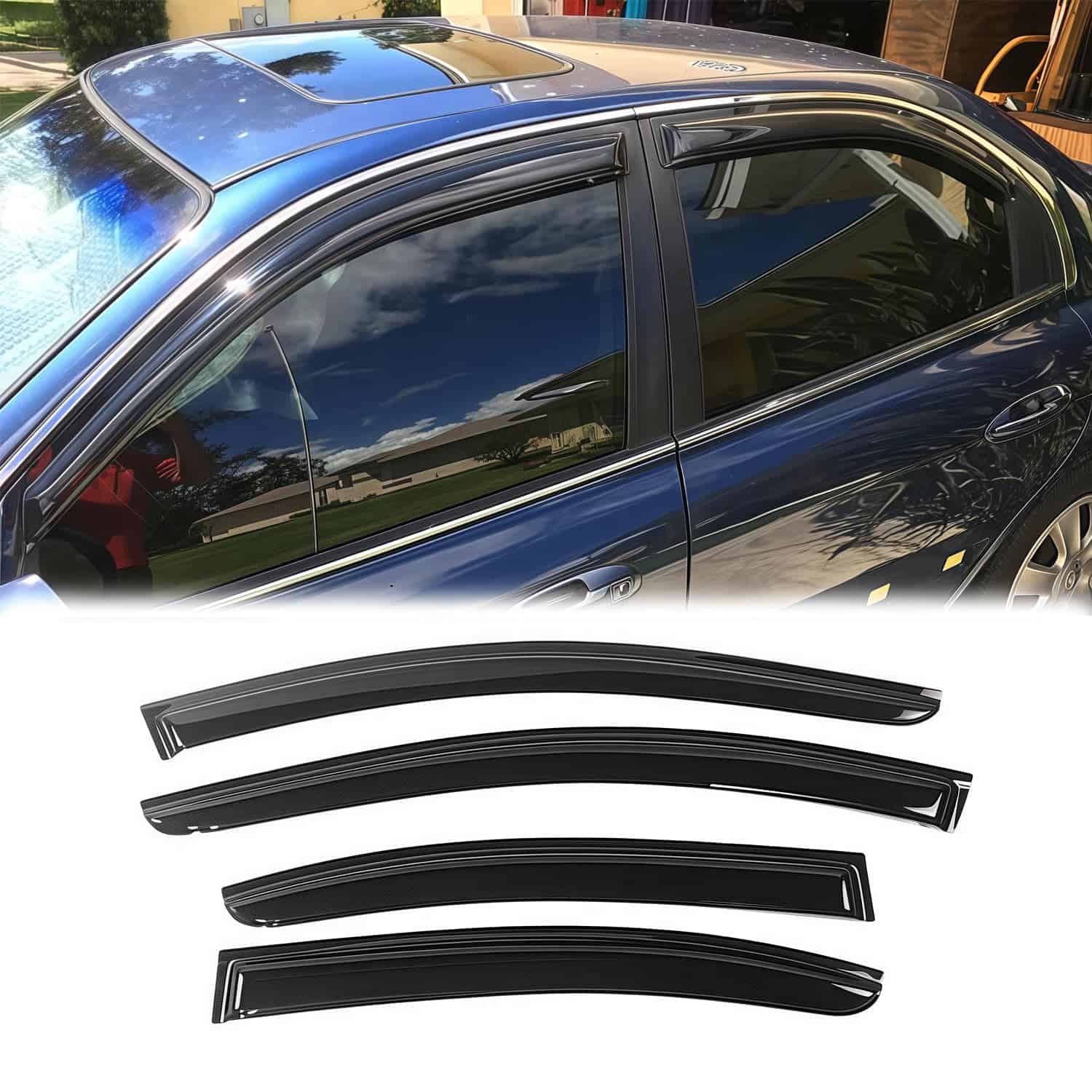 Deflector de viento lateral impermeable al sol y a prueba