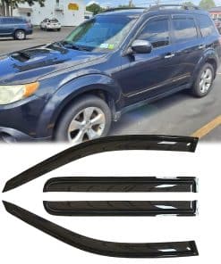 Deflector de ventana lateral impermeable a prueba de sol y