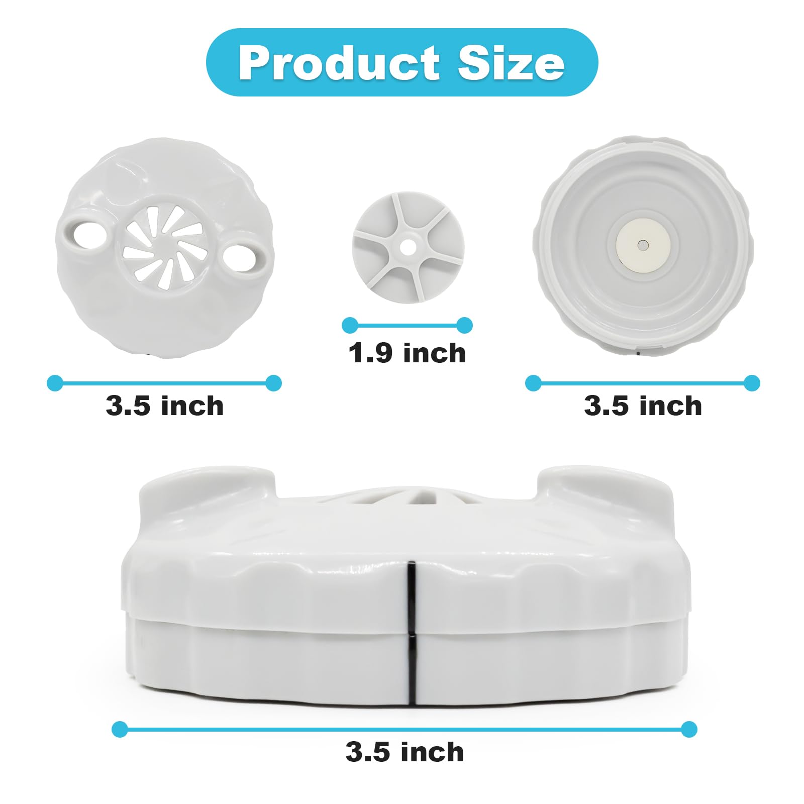 superbobi Nuevo Cabezal de Motor Jet Magnético para Silla - Imagen 5