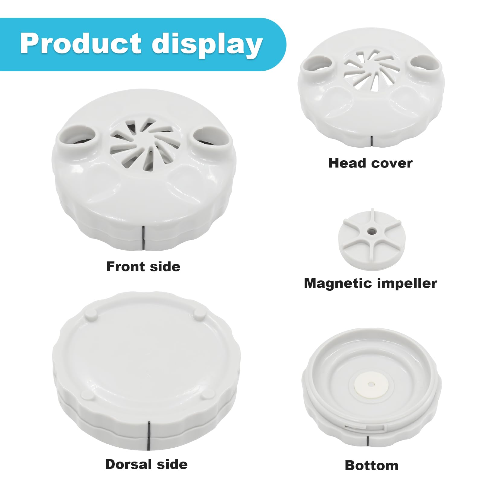 superbobi Nuevo Cabezal de Motor Jet Magnético para Silla - Imagen 3