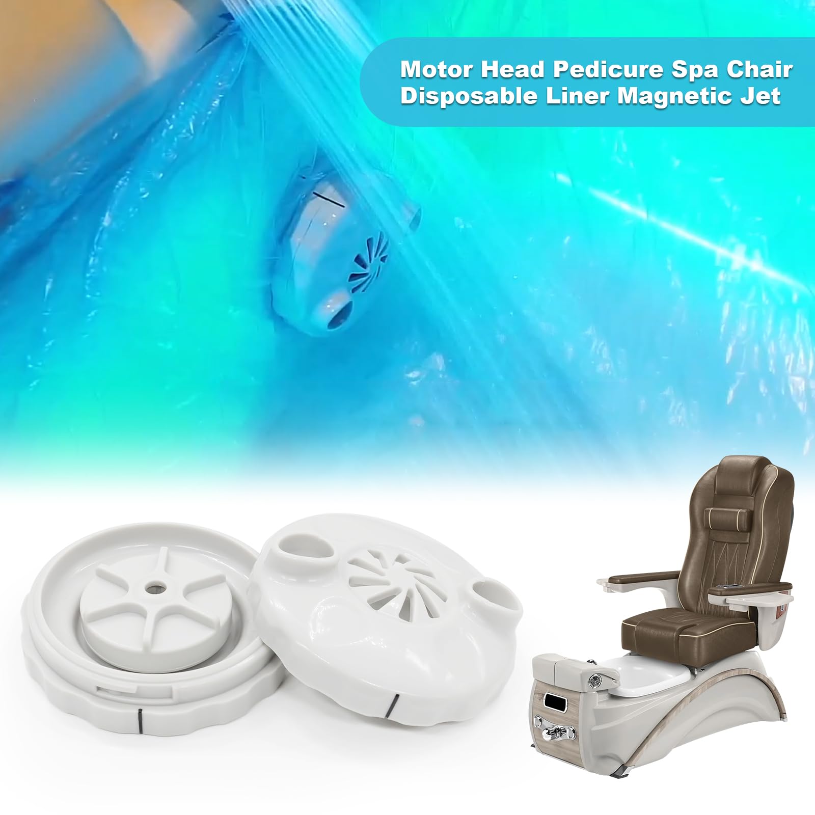 superbobi Nuevo Cabezal de Motor Jet Magnético para Silla - Imagen 8