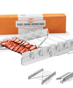 Yukon Glory BBQ Kabob Grill Rack | Pinchos de Kebab