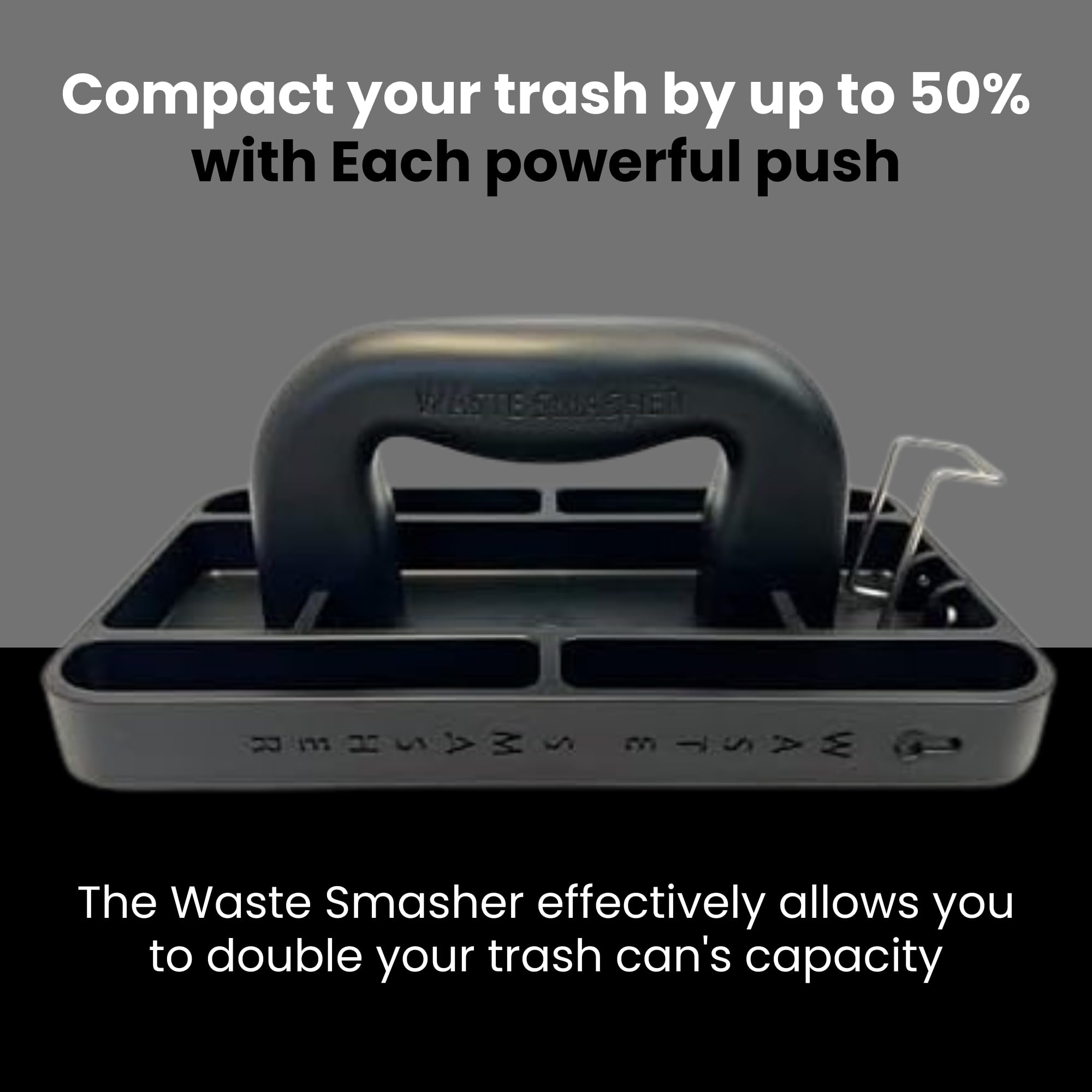 Compactador de Basura Manual Waste Smasher - Negro, Apto - Imagen 11