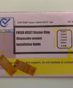 Paquete Doble de Etiquetas de Reinicio de Fusor Series