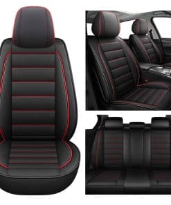 Fundas de asiento de cuero para automóvil CAPITAUTO,