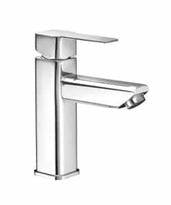 Grifo de Lavabo Angular Moderno para RV -Cromo Pulido