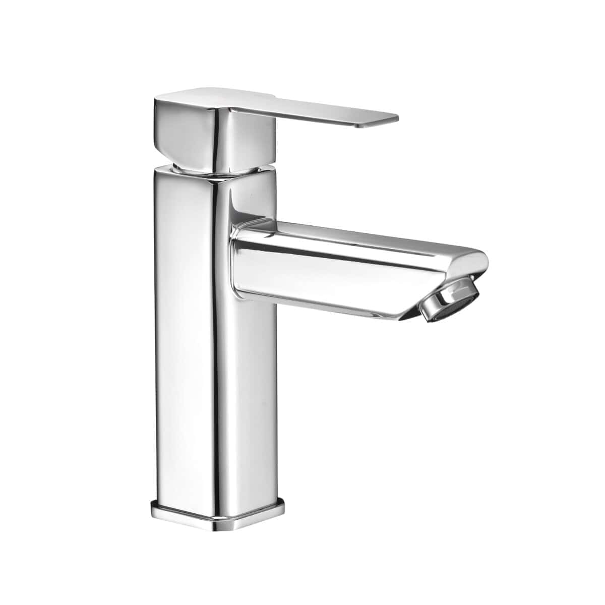 Grifo de Lavabo Angular Moderno para RV -Cromo Pulido