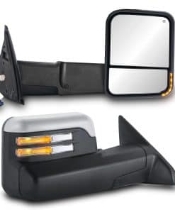 Par de Espejos Remolque con Calefacción y Luces LED para