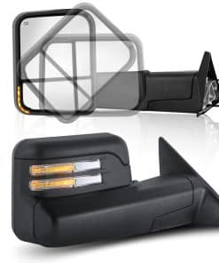 Espejos de remolque con calefacción y señal de giro LED