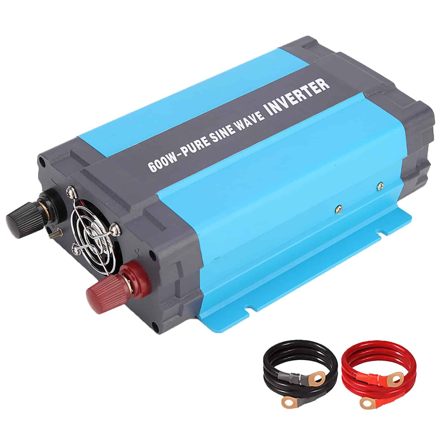 Inversor de Onda Sinusoidal Pura iSunergy 600W 12V DC a