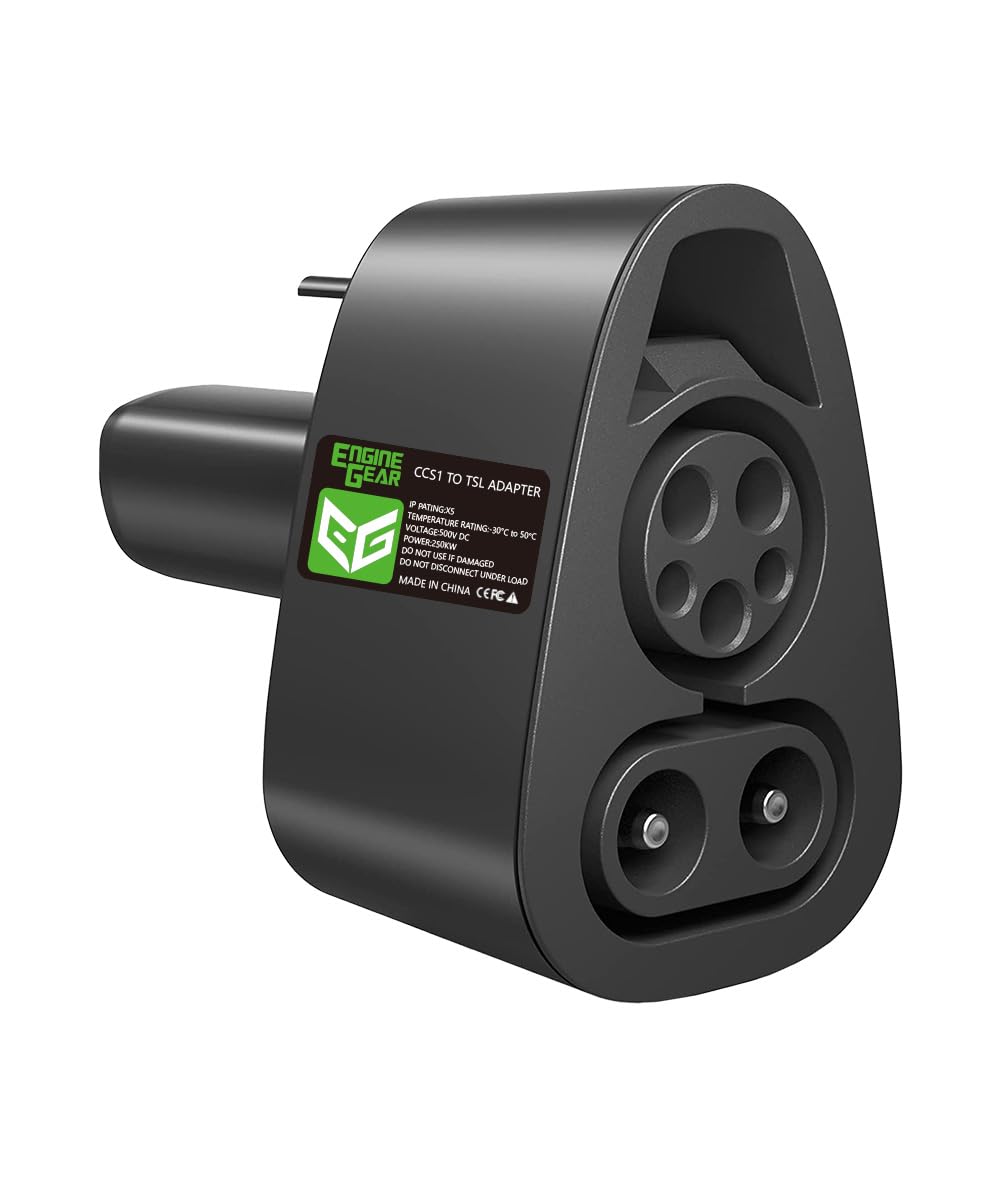 Adaptador de cargador EngineGear CCS a Tesla Max 250KW 500A