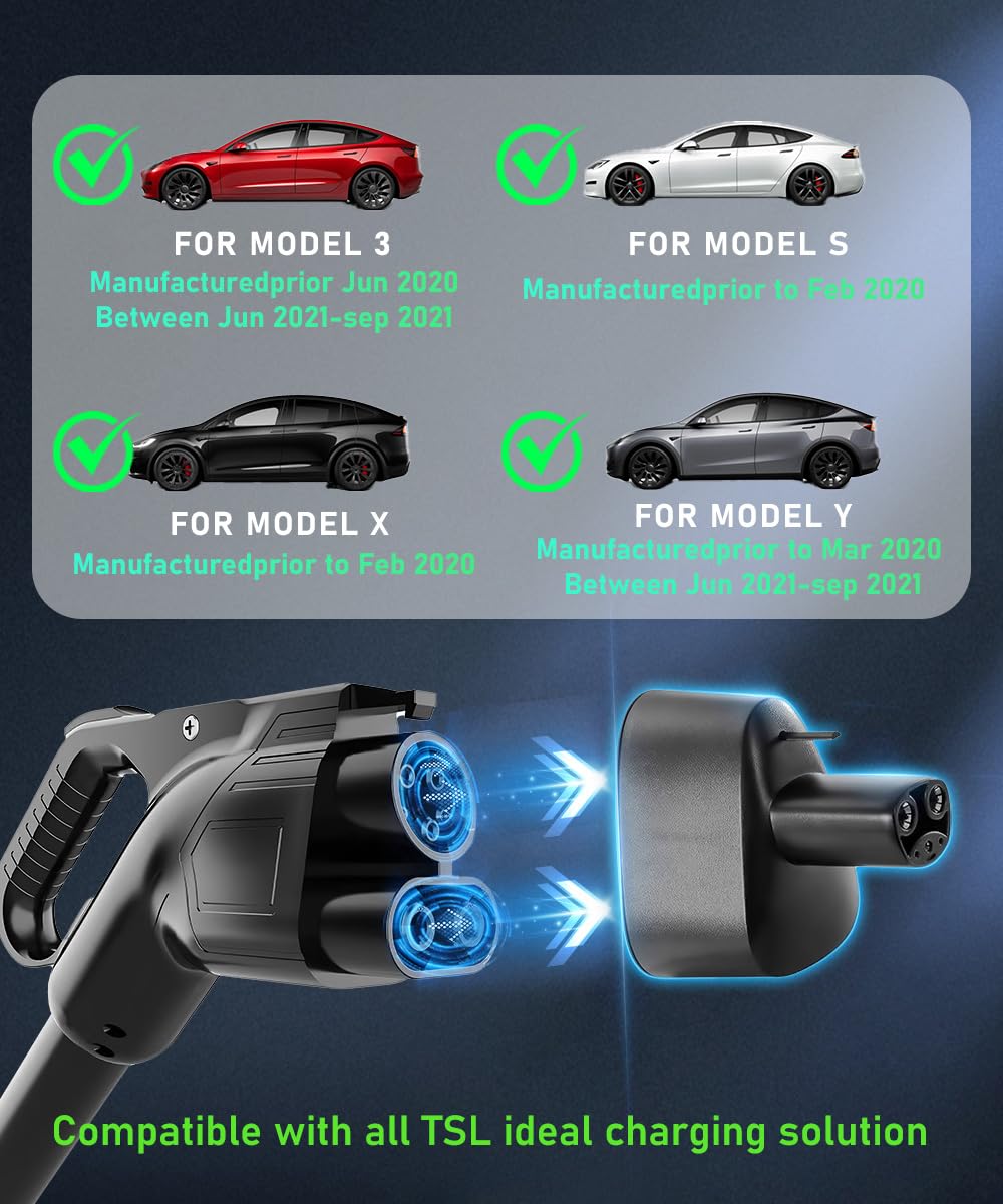 Adaptador de cargador EngineGear CCS a Tesla Max 250KW 500A - Imagen 4