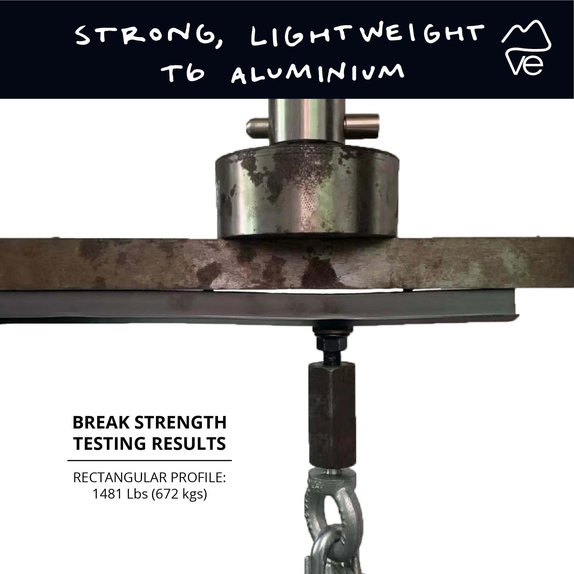 Pista L-Track Venture Track T-6 de Aluminio Gris Anodizado - Imagen 6