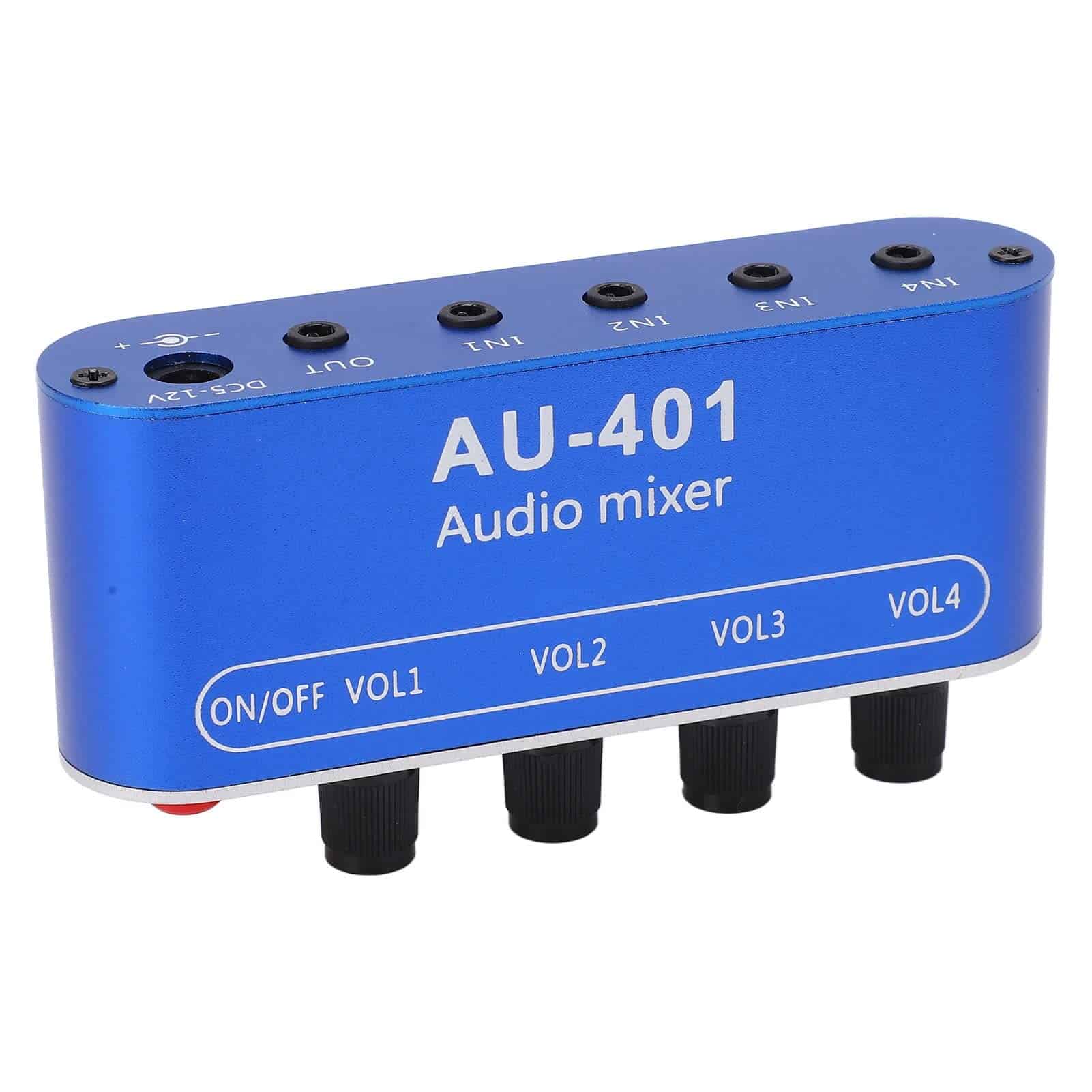 Mixer de Audio para Audífonos Tablero de Mezcla de 4 - Imagen 9