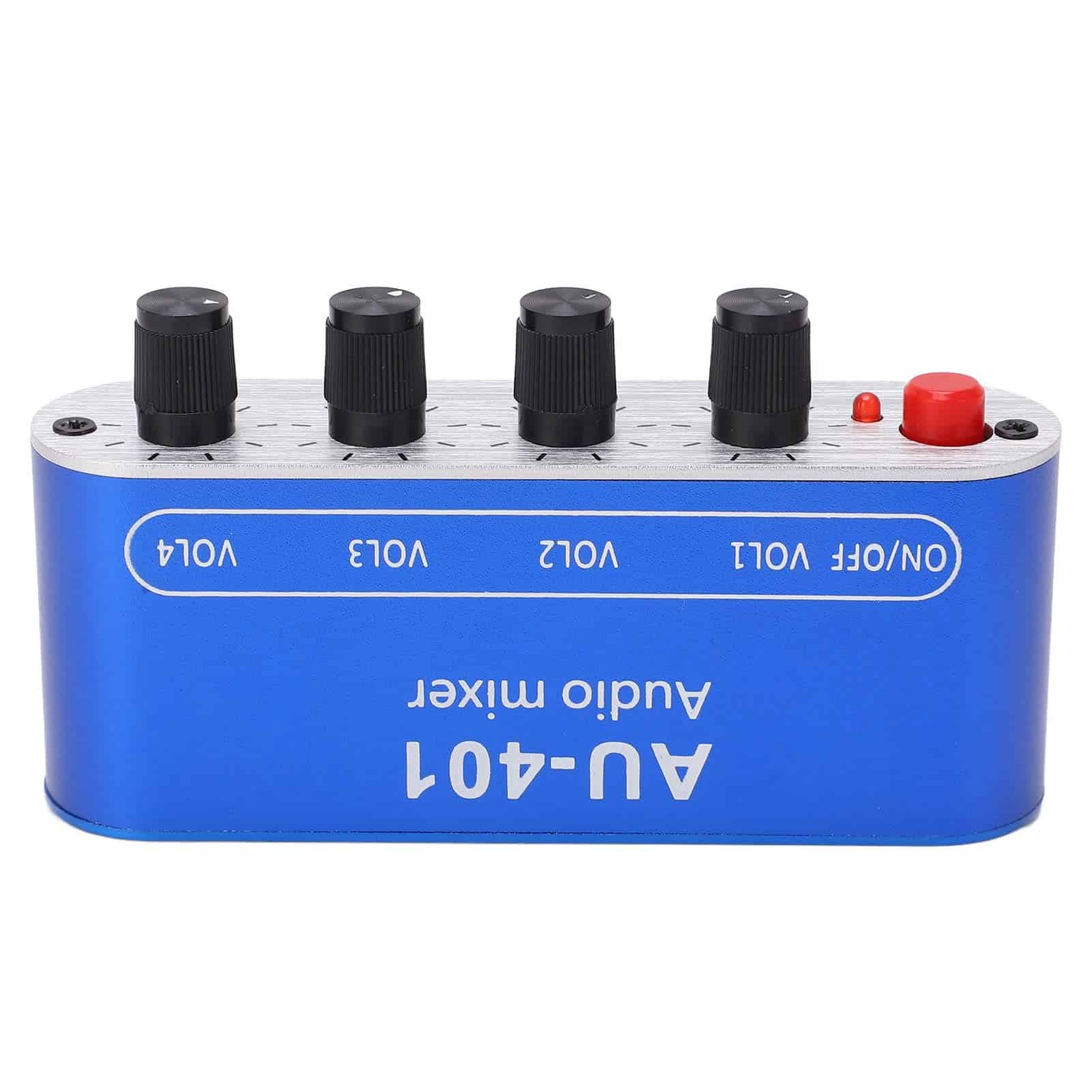 Mixer de Audio para Audífonos Tablero de Mezcla de 4