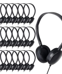 Auriculares para niños a granel TJZXGUI 24 Pack para salón