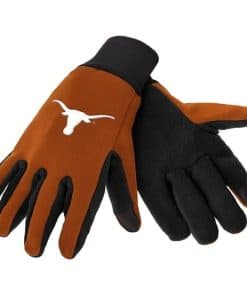 Guantes de texto FOCO de Texas Lonhorns con color de equipo