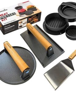 GAMALOU Juego de prensa para hamburguesas Smashed Burger