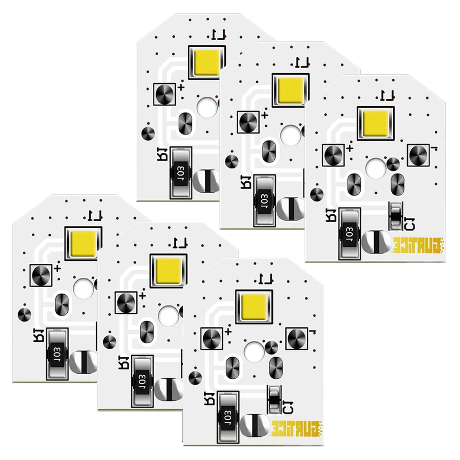 Nuevo Pack de 6 luces LED WR55X11132 WR55X25754 Actualizado