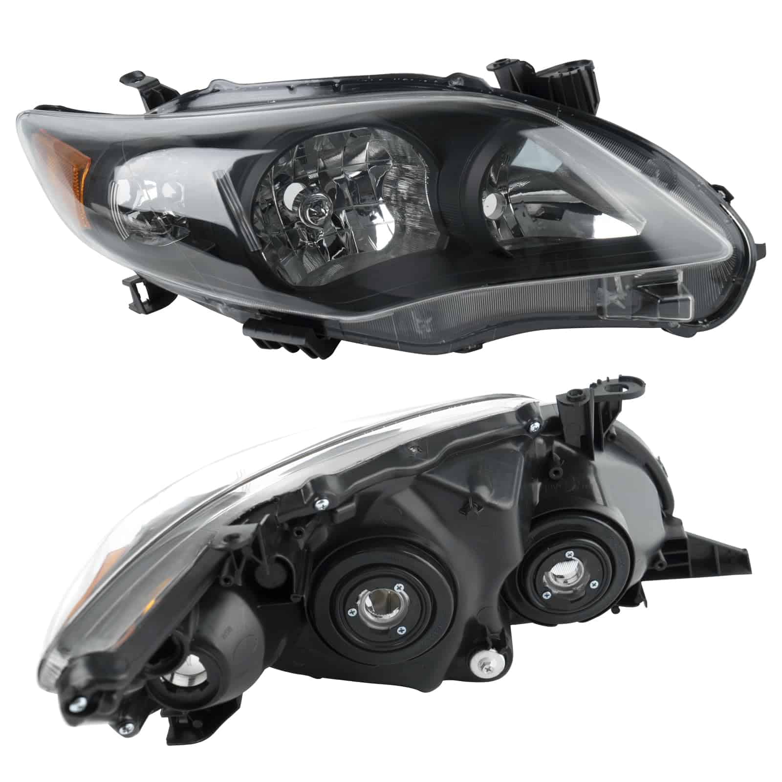 Ensamblaje de Faro Negro SHELITA Compatible con Toyota - Imagen 4