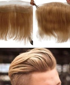 Pelucas Hombre Voloria frente pelo invisible HD encaje