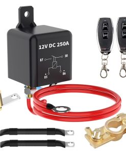 Interruptor de Desconexión Remota de Batería 250A, DC 12V