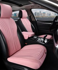 Cubre Asientos Delanteros de Auto Rosas BWTJF, 2 Piezas