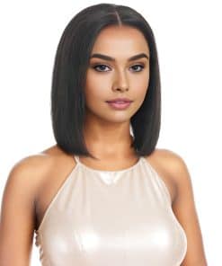 Peluca de Bob de 10 Pulgadas de Cabello Humano Real FUTAI -