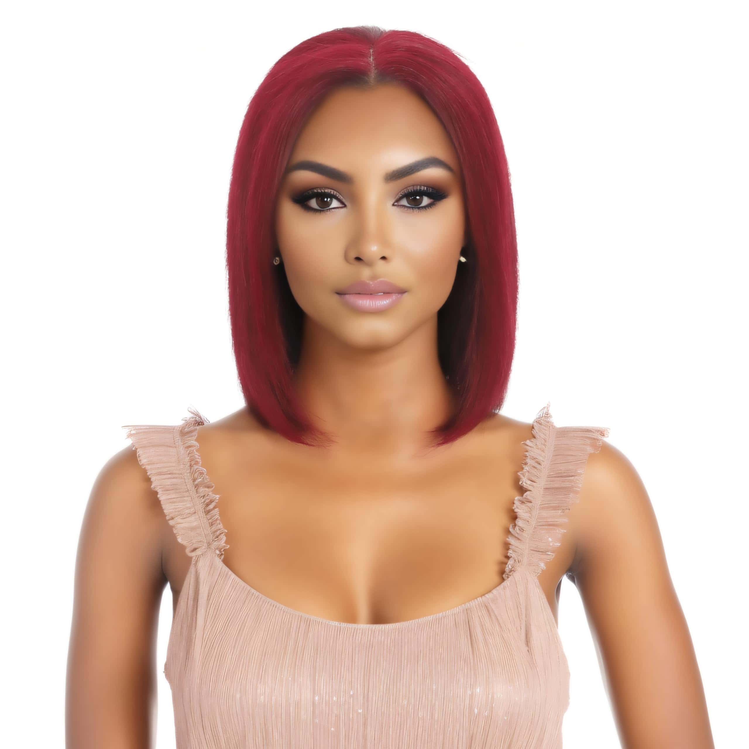 Pelucas Bob de 10 pulgadas de Cabello Humano Real