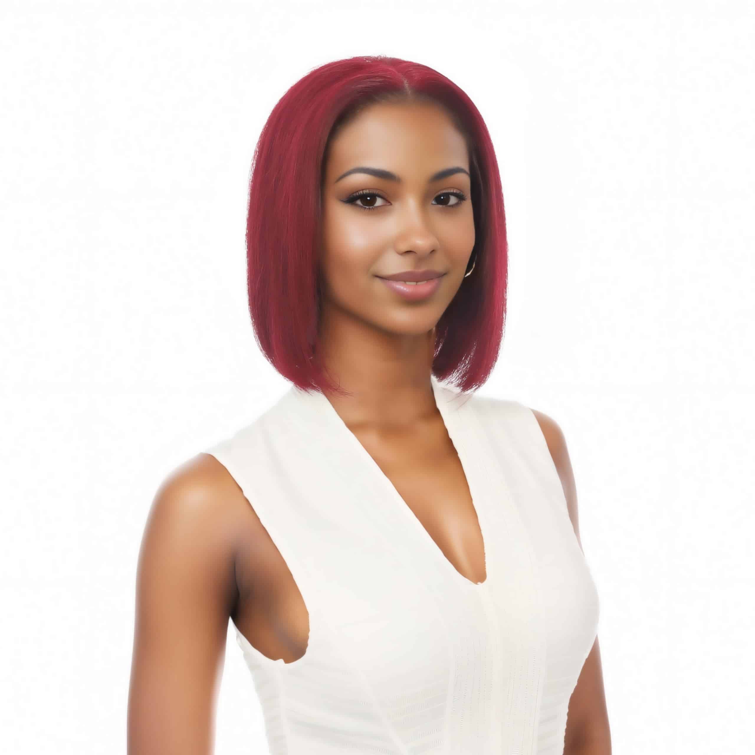 Pelucas Bob de 8 Pulgadas de Cabello Humano Real 100% HD - Imagen 4