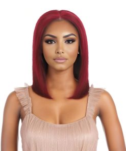 Pelucas Bob de 12 Pulgadas de Cabello Humano Real HD Front