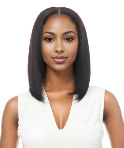 Peluca Bob de Cabello Humano Real de 12 Pulgadas