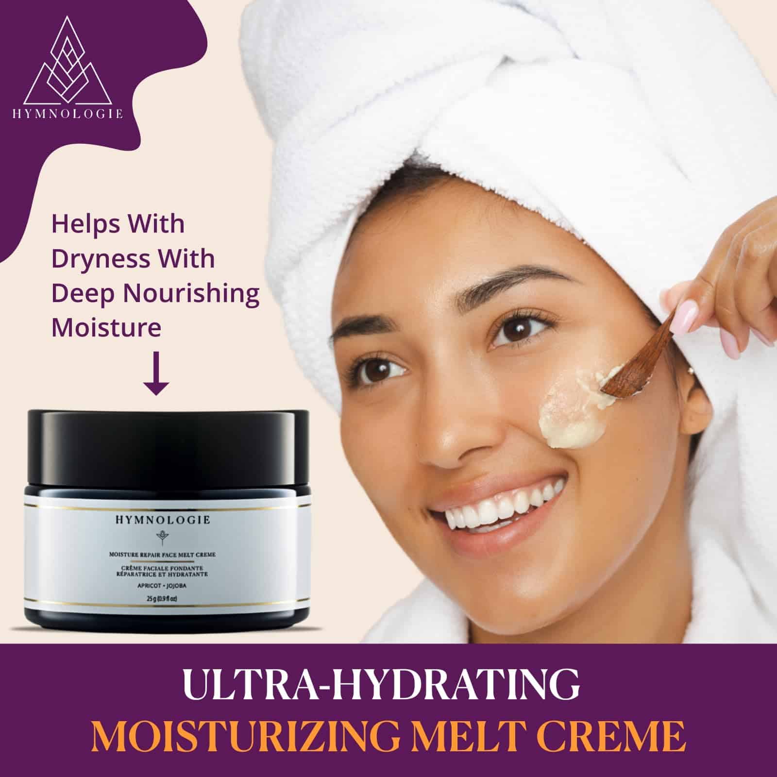 Crema facial reparadora Hymnologie Moisture | Ideal para - Imagen 4