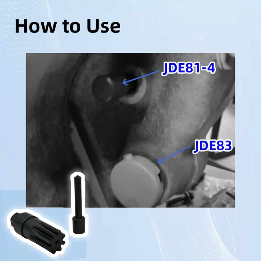 Kit de Herramientas de Giro de Motor y Perno de - Imagen 7
