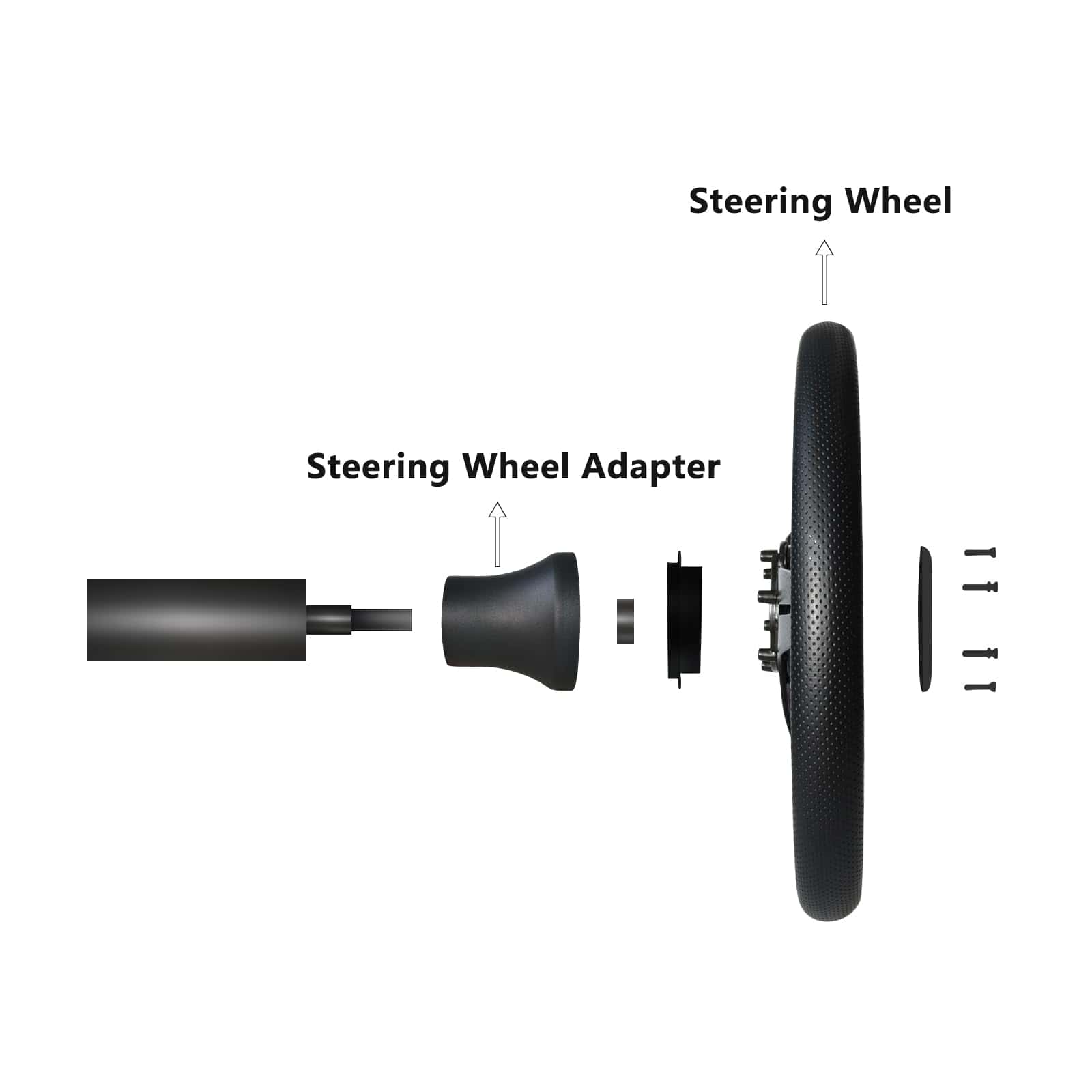 Volante Shu-Ran para Club Car EZGO Yamaha, 13.7"/350mm - Imagen 6