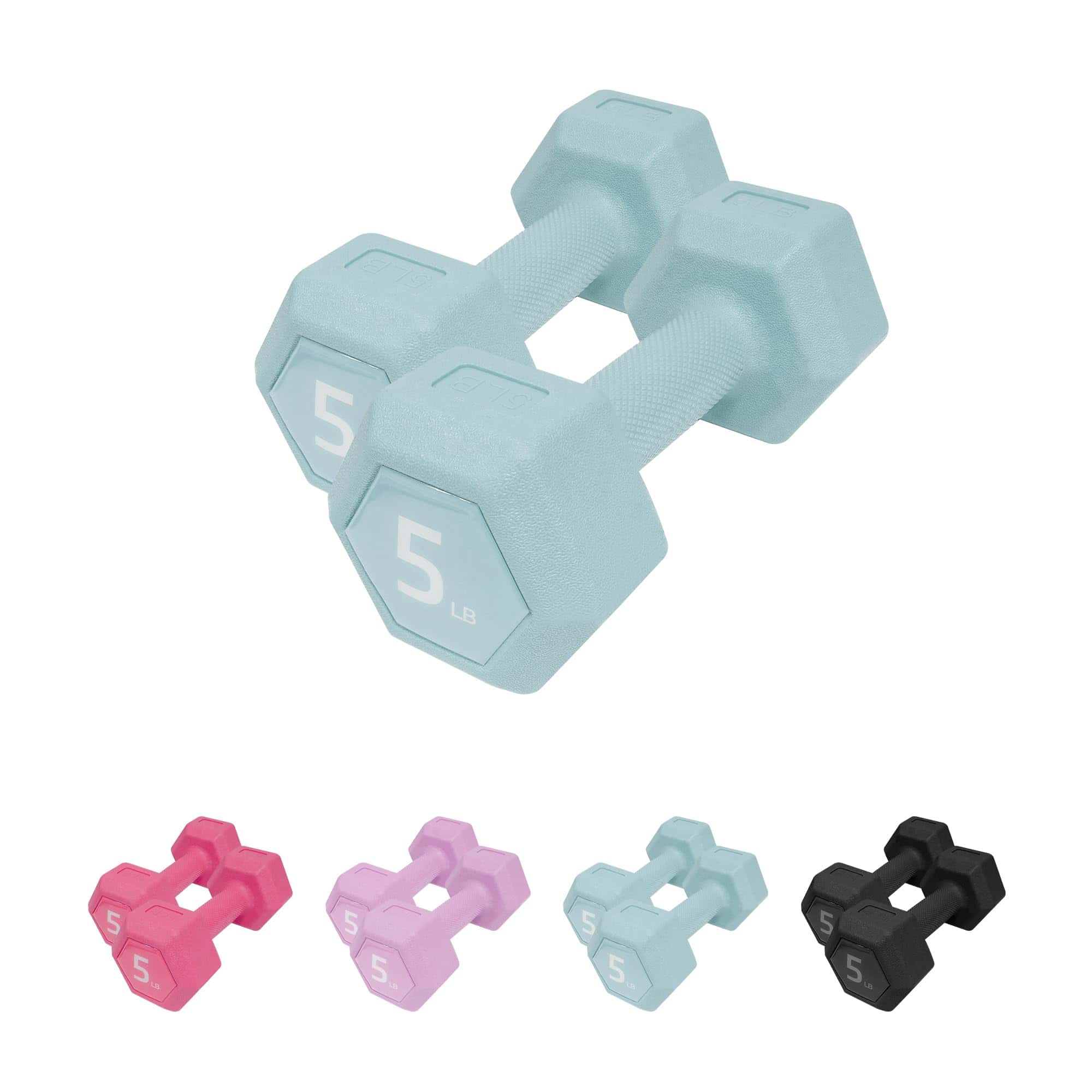 Juego de Mancuernas ZTTENLLY - 5/10/15/20/25/36 lb